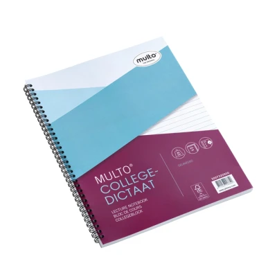 Afbeelding van Multo collegedictaat ft A4, gelijnd, 23 gaats collegeblok