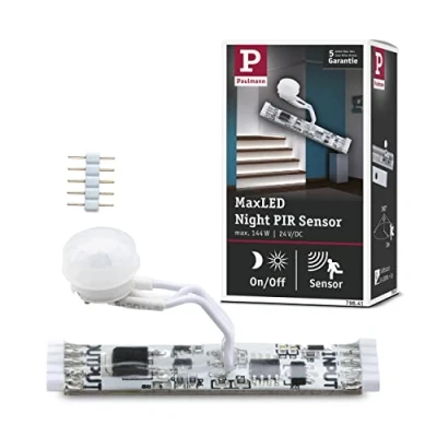 Afbeelding van Paulmann 79841 Strip MaxLED Sensor bewegingsmelder voor profielen DC 24V max. 144W wit lichtband kunststof