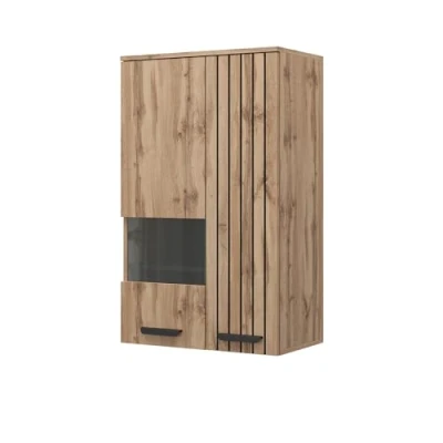 Afbeelding van Vicco Universele wandkast &quot;Amber&quot;, Bruin/Bruin, 60.2 cm met 2 deuren