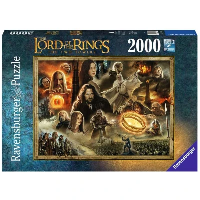 Afbeelding van Ravensburger Legpuzzel Lord of The Rings Two Towers, 2000st.