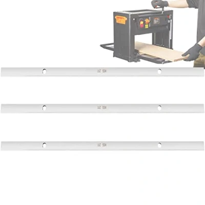 Afbeelding van VEVOR vervangend schaafmes HSS schaafmachine 33,1 x 1,65 0,2 cm stroken geschikt voor ca. 32 &amp; 33 schaafdikte 40 hellingshoek het schaven van hout, bamboe, voering nylon etc.