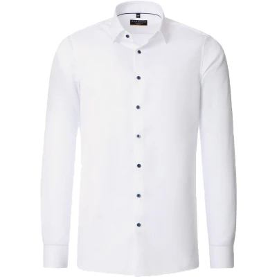 Afbeelding van Redmond SLIM FIT Langarm IN Verschiedenen Zakelijk overhemd, Heren, Maat: XXL, Weiß