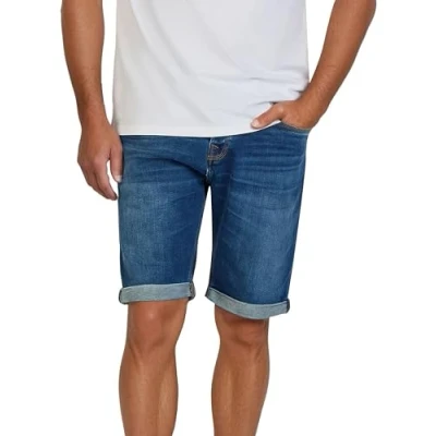 Afbeelding van LTB Heren Short Corvin slim fit Blauw 3XL Volwassenen Korte Jeans Broek Bermuda
