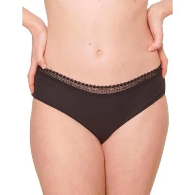 Afbeelding van Sloggi Women GO Ribbed Hipster (2 pack) dames slip zwart Maat: XS