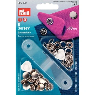 Afbeelding van Zilver Prym Jersey Naaivrijedrukknopen 10mm