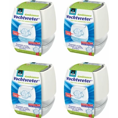 Afbeelding van 4x Bison Vochtvreter Ambiance 100 gr