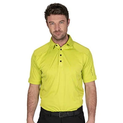 Afbeelding van Island GREEN Heren 2023 IGTS1648 Performance Coolpass golfpoloshirt