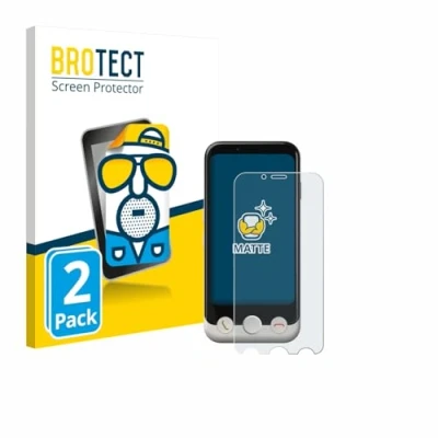 Afbeelding van BROTECT (2 Stuks) Antireflecterende Beschermfolie voor Doro Aurora A10 Anti Glare Screen Protector, Mat, Ontspiegelend