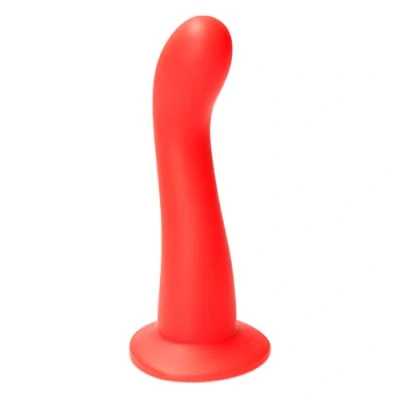 Afbeelding van Ylva &amp; Dite Swan Siliconen G spot / Anale dildo Made in Holland Fel Rood