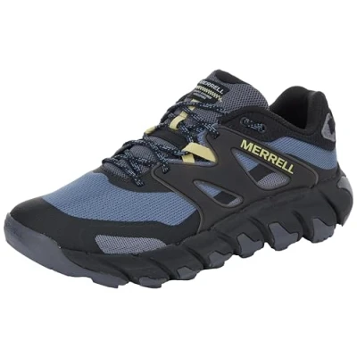 Afbeelding van Merrell Maipo Explorer Aerosport Sneakers laag, Heren, Maat: 41.5, Indigo Textiel/ synthetisch
