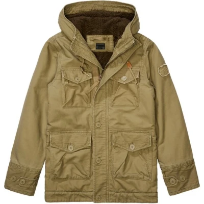 Afbeelding van Forvert Observer Lange jassen olijf 3XL Katoen Basics