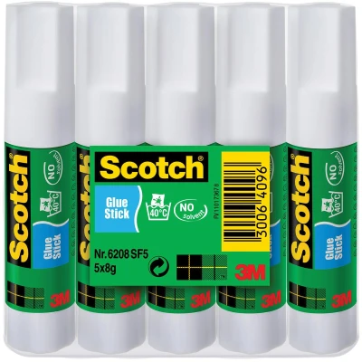 Afbeelding van Scotch plakstift 8 g, pak van 5 stiften
