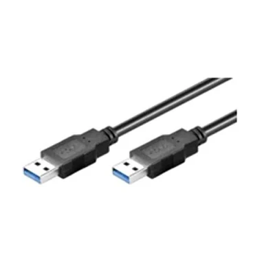 Afbeelding van MicroConnect USB 3.0, M/M, 5 m kabel (M/M, m, A, 5000 Mbit/s, m) zwart