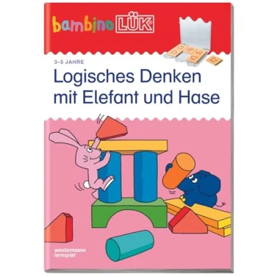 Afbeelding van bambinoLÜK. Logisches Denken mit Elefant und Hase: 3/4/5 Jahre: Hase