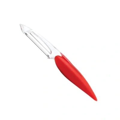 Afbeelding van Mastrad F20515 Dunschiller, Roestvrij staal, Rood
