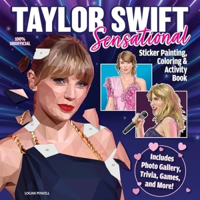 Afbeelding van Taylor Swift Sensational Sticker Painting, Coloring &amp; Activity Book