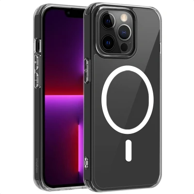 Afbeelding van imoshion Hoesje geschikt voor iPhone 13 Pro Max Protective Backcover MagSafe Transparant