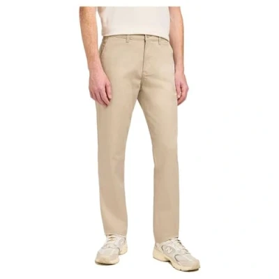 Afbeelding van Lee Regular Chino Broek, Heren, Maat: 30x30, Stone