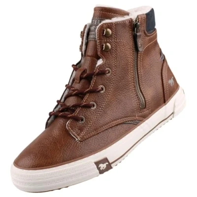 Afbeelding van Mustang 4172 604 Herensneakers, bruin, 44 EU, EU