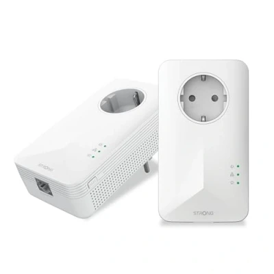 Afbeelding van Strong PowerLine 1000 Kit Mbit/s Ethernet LAN Wit 2 stuk(s)