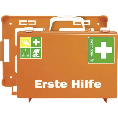 Afbeelding van EHBO koffer conform DIN 13157, HxBxD 210 x 310 130 mm, met inhoud.