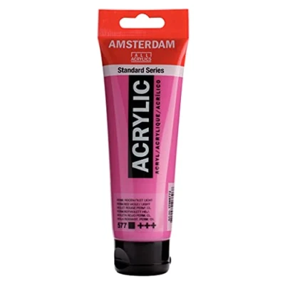 Afbeelding van Acrylverf Permanent rood violet licht Amsterdam 120ml