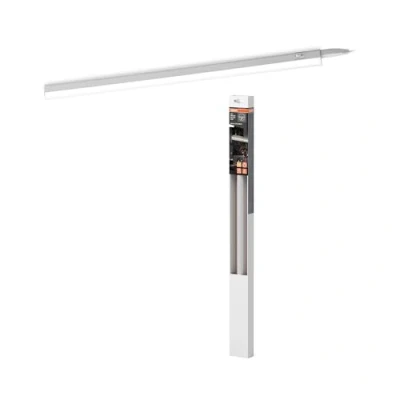 Afbeelding van OSRAM Switch Batten Slanke LED lichtbalk met ingebouwde schakelaar 600 mm 8W 3000K in wit, kan worden aangesloten op naadloze lichtstrips, IP20 bescherming, voor onderkastverlichting binnen