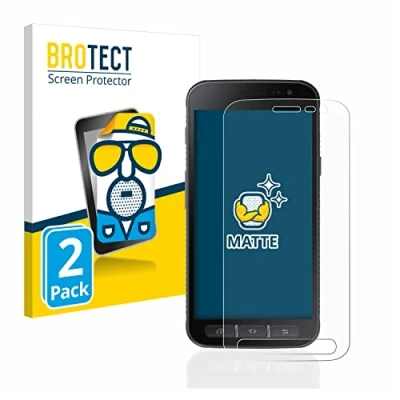 Afbeelding van BROTECT (2 Stuks) Antireflecterende Beschermfolie voor Samsung Galaxy Xcover 4 / 4s Anti Glare Screen Protector, Mat, Ontspiegelend