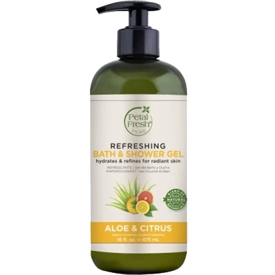 Afbeelding van Petal Fresh Refreshing Bath &amp; Shower Gel Aloe Citrus 475ml