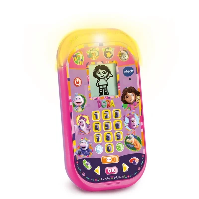 Afbeelding van Vtech Dora Ontdek &amp; Leer Smartphone