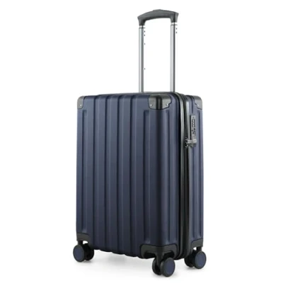 Afbeelding van HAUPTSTADTKOFFER Q Damm handbagage 54x37x21, TSA, 4 wielen, reiskoffer, koffer met harde schaal, rolkoffer, handbagagekoffer, Grafiet
