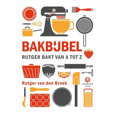 Afbeelding van Boek: Bakbijbel, Rutger bakt van A tot Z