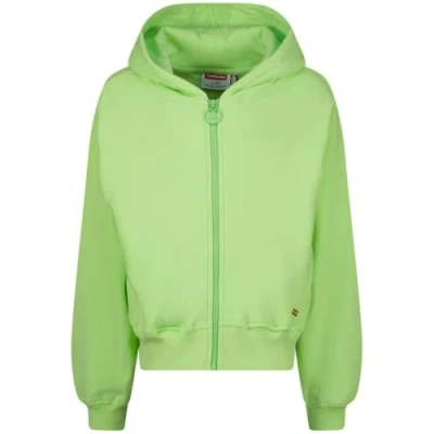 Afbeelding van Vingino meisjes vest Basic Ziphoody Terry Paradise green