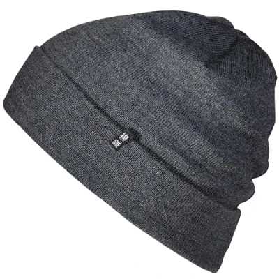 Afbeelding van Enter the Complex® Beanie Muts van 100% Merinowol, Knitted Hat, Dames en Heren, Antraciet, Eén maat