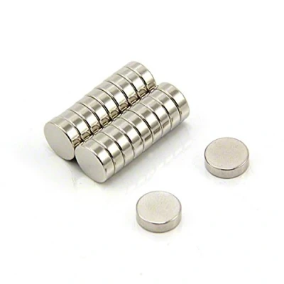 Afbeelding van First4magnets F671 N35 20 10 mm diameter x 3 dikke neodymium magneet 1,5 kg aantrekkingskracht (2 stuks verpakking), dia dik,