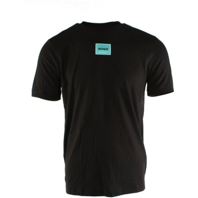 Afbeelding van HUGO Diragolino Tshirt basic schwarz, Heren, Maat: Small, Schwarz