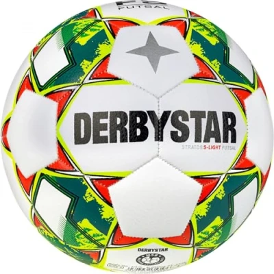 Afbeelding van Derbystar Stratos S Light v23 Voetbal Wit/Geel/Blauw 3