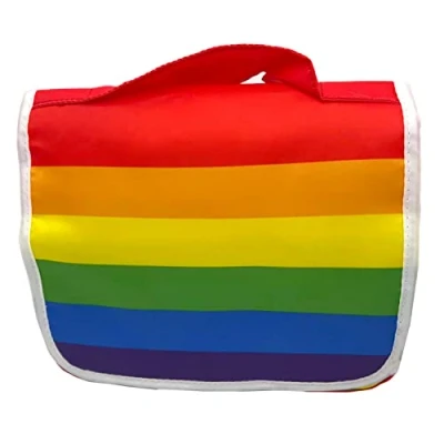 Afbeelding van Toilettas Hangend Somewhere Regenboog 17x25x10cm