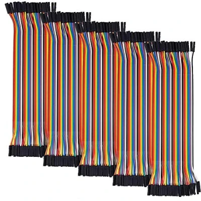 Afbeelding van AZDelivery 5 x Jumper Draadkabel 40 stuks per 20 cm F2F Vrouwelijk naar compatibel met Arduino en Raspberry Pi Inclusief E Book!