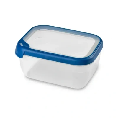 Afbeelding van Curver Grand Chef Vershoudbak Rechthoek 1.8L Transparant/Donkerblauw