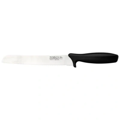 Afbeelding van Rockingham Forge Essentials Broodmes met RVS Blade, 8&quot;, Zwart, 32,5 x 3,5 2 cm