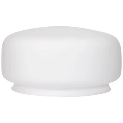 Afbeelding van Westinghouse Lighting 8704240 lampenkap 13 cm van gesatineerd glas, trommelvorm, wit, 17,2 x 8,51