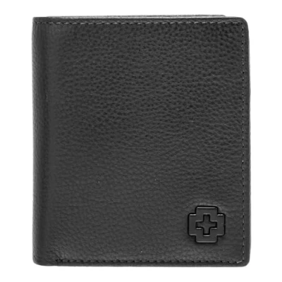 Afbeelding van strellson Leren Portemonnee Dalston Reno Billfold Black Zwart