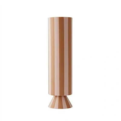 Afbeelding van OYOY Toppu Vaas High Caramel/roze