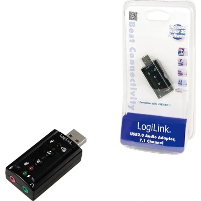 Afbeelding van LOGILINK geluidskaart UA0078 7.1 USB2.0