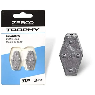 Afbeelding van Zebco Trophy Coffin Lead Maat : 100 (1 pc)