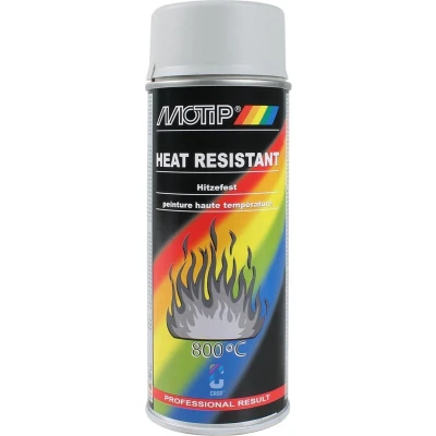 Afbeelding van motip hittebestendige lak grijs 650 graden 04039 400 ml