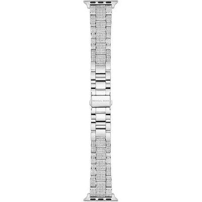 Afbeelding van Michael Kors Strap Apple Bands Horloge accessoires silvercoloured, Dames, Maat: One Size, Silver coloured