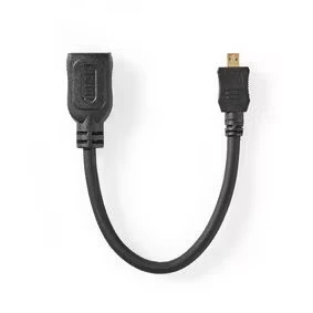 Afbeelding van Haakse HDMI kabel 1.4 Nedis 1.5 meter (4K@30Hz, 90)