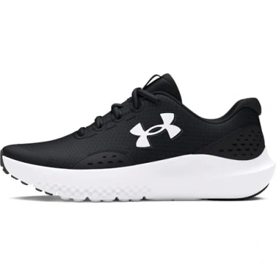 Afbeelding van Under Armour Visual Cushioning Surge Hardloopschoenen neutraal Black voor kinderen, Maat: 35.5,